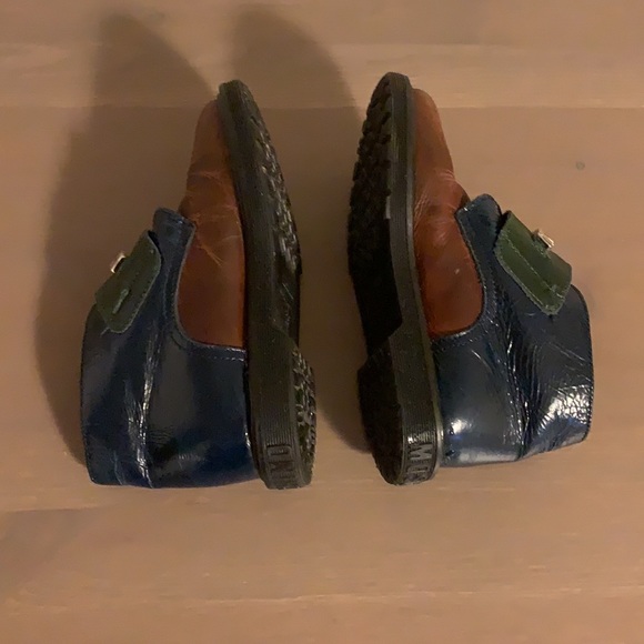 Moschino Vintage Colour Block Leather Booties - Toddler’s Size 29 - Picture 9 of 12